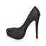 Silk Like Satin Platforms Stiletto Heel Graduation Pumps/Heels Extra Wide Girls'