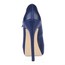 PU Platforms Stiletto Heel Buckle Graduation Closed Toe Wide