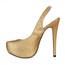 Party & Evening Pumps/Heels Stiletto Heel Women's Wide Sparkling Glitter Slingbacks