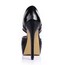 Extra Wide Wedding Shoes Girls' Stretch Fabric Round Toe Stiletto Heel Dress