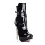 Stiletto Heel Platforms Boots Party & Evening Average PU Booties/Ankle Boots