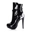 Stiletto Heel Platforms Boots Party & Evening Average PU Booties/Ankle Boots