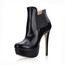 Booties/Ankle Boots Wedding Shoes Bootie Party & Evening Stiletto Heel Stretch Fabric Extra Wide