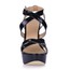 Party & Evening Platforms Round Toe Girls' Opalescent Lacquers Buckle Stiletto Heel