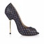 Stiletto Heel Wedding Shoes Women's Sparkling Glitter Average Sequined Cloth/Sparkling Glitter Peep Toe
