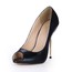 Open Toe Pumps/Heels Stiletto Heel Average PU Girls' Wedding