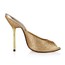 Average Slippers Sequined Cloth/Sparkling Glitter Stiletto Heel Outdoor Women's Round Toe