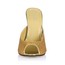 Average Slippers Sequined Cloth/Sparkling Glitter Stiletto Heel Outdoor Women's Round Toe