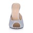 Average Slippers Sequined Cloth/Sparkling Glitter Stiletto Heel Outdoor Women's Round Toe