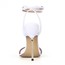 Opalescent Lacquers Wedding Shoes Girls' Stiletto Heel Buckle Average Pointed Toe