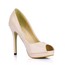 Open Toe Wedding Shoes Stiletto Heel Outdoor Average Girls' Opalescent Lacquers