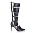 Pumps/Heels Boots Women's Average Zipper Stiletto Heel Knee High Boots