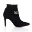Zipper Wedding Shoes Wedding Women's Average Stretch Velvet Pointed Toe