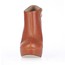 PU Wedding Shoes Outdoor Booties/Ankle Boots Average Stiletto Heel Zipper