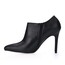 Closed Toe Wedding Shoes Stiletto Heel PU Average Outdoor Zipper
