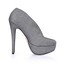Extra Wide Pumps/Heels Stiletto Heel Women's Sparkling Glitter Closed Toe Sequined Cloth/Sparkling Glitter