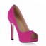 Wedding Pumps/Heels Narrow Stiletto Heel Flock Pumps/Heels Girls'
