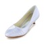 Women's Pumps/Heels Satin Closed Toe Ruched Graduation Low Heel