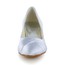 Women's Pumps/Heels Satin Closed Toe Ruched Graduation Low Heel