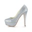 Party & Evening Platforms Sequined Cloth/Sparkling Glitter Round Toe Stiletto Heel Women's Sparkling Glitter