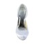 Satin Wedding Shoes Women's Stiletto Heel Sandals Dress