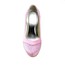 Spool Heel Pumps/Heels Rhinestone Girls' Average Cap-Toe Satin