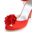 Buckle Wedding Shoes Stiletto Heel Silk Like Satin Dress Pumps/Heels Girls'