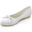 Honeymoon Loafers Bowknot Flat Heel Round Toe Silk Like Satin Girls'